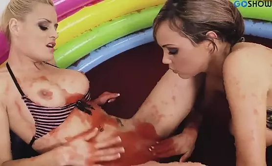 Lesbian Poolside Pleasures