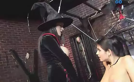 Horrifying Threesome with Magic Gadgets