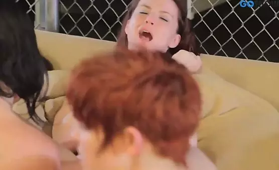 Lesbian Lovers Orgasm Party